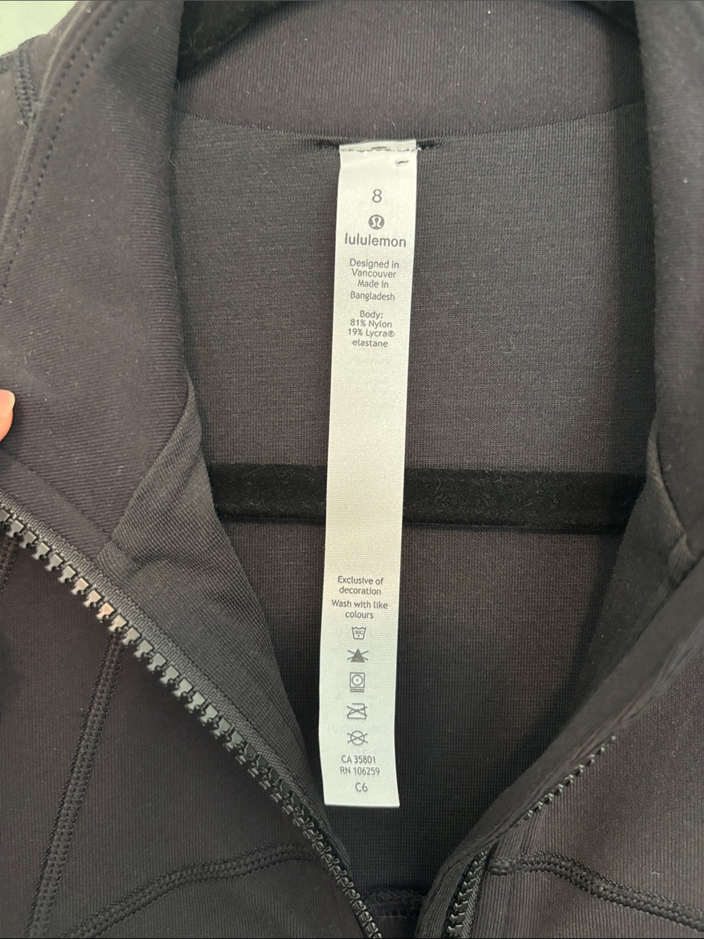 Lululemon Define Sleeveless Dress in Black (Size 8) - Picture 3 of 6
